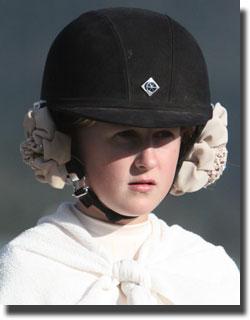 Isabella Smith gets creative for the costume class at the Paragon CDI*** in Estes Park, as the dressage version of Princess Leahphoto: Dr. Mike Tomlinson
