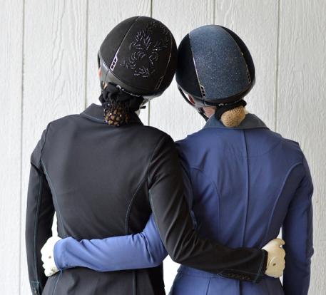 Trainer Jane Hannigan and Region 8 Junior rider Rachel Littauer, fashion show participants (Dunn Photography, LLC)