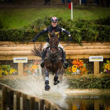 Jessica Phoenix and Pavarotti finish top ten at Fidelity Blenheim International Horse trials held September 12 - 15 near Oxford, UK. Photo credit: Shannon Brinkman Photography