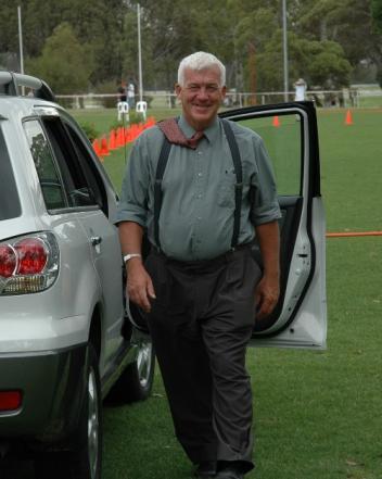 Jim Dunn OAM, former Chairman of Selectors for Australian Eventing, has died at the age of 67. (Photo: Equestrian Australia).