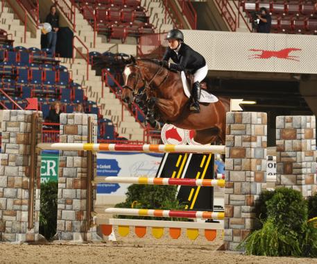 Kelsey Thatcher and ATHENA (photo © AlCookPhoto.com)