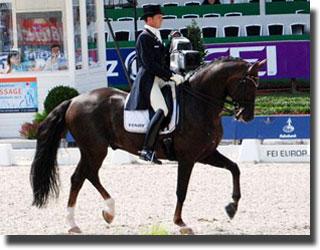 Germany's Christoph Koschel and Don Perignon (Photo: Claartje van Andel dressagedirect)