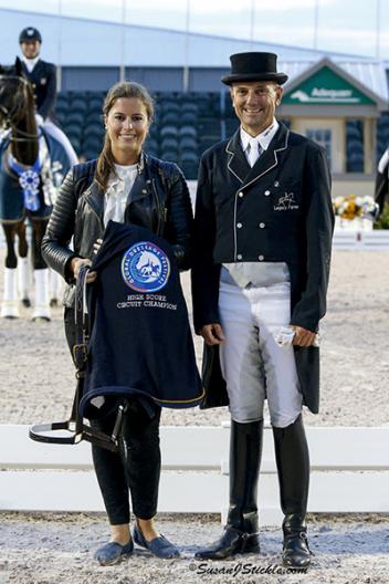 ESP's Cora Causemann with Lars Petersen Photo: SusanJStickle
