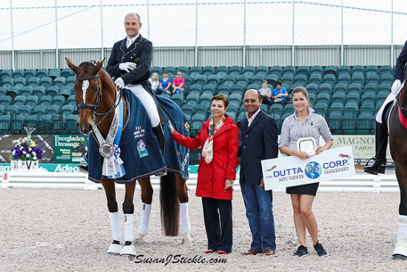 Lars Petersen and Mariett win FEI Grand Prix 4* presented by The Dutta Corp  Photo: SusanJStickle