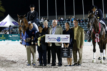 Lars Petersen and Mariett in their winning presentation  Photo: SusanJStickle