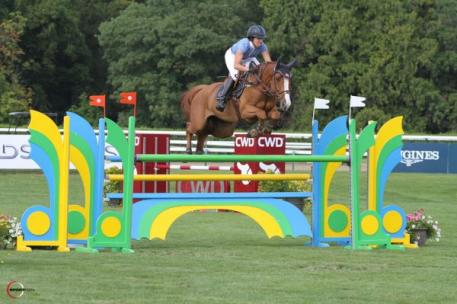 Laura Kraut and Constable won the Prix Equidia Life International Jumping Competition at the 2013 Jumping Chantilly. Photo Courtesy of Sport Fot.