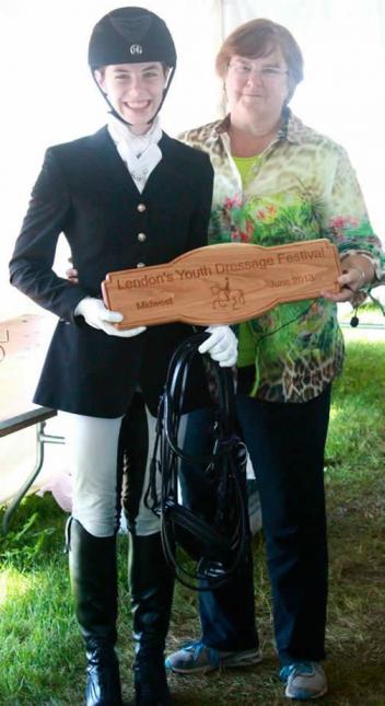 High Point Show Champion –Nicole Gallant on Parrus Total of  254.315 Points