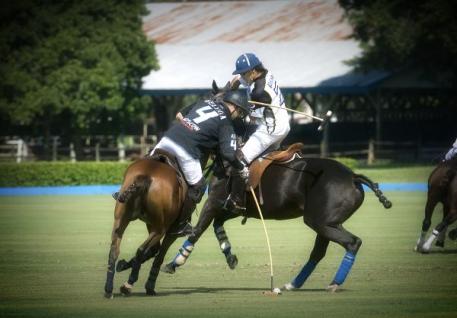 Paladin's Leo Mandelbaum gets defensive with Beluga's Brandon Phillips. Photo by Scott Fisher