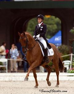 Just back from her second place finish in Germany in the Young Rider CDI Frankfurt, National and NAYRC champions Isabelle Leibler is set to participate in the Emerging Dressage Athlete Program Dec 27-31, Wellington, Florida. (photo: susanjstickle.com)