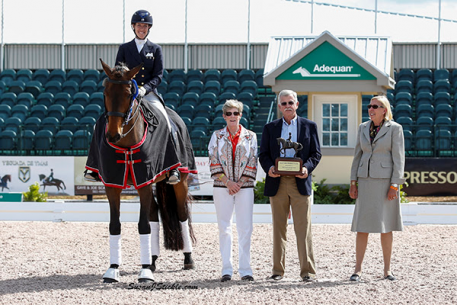 Olivia LaGoy-Weltz and Rassing's Lonoir Photo: SusanJStickle