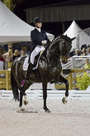 Adrienne Lyle and Wizard (Photo: Susan J Stickle)