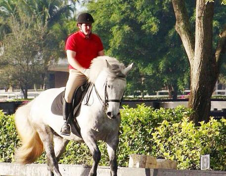 Matthew Baillargeon, 20 yrs old, from Casco Maine and A Touch of Grace "Gracie" a PMU Rescue (Perch X QH) Photo: Matt Baillargeon 