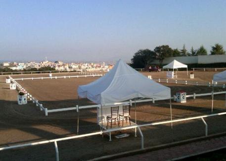 The newly constructed venue, Rancho San Juan, is world class with unbelievable mountain views.