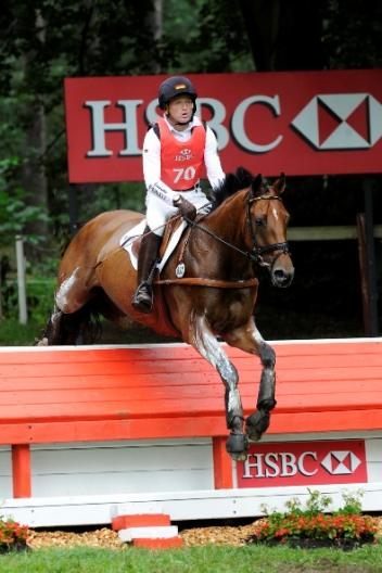 Michael Jung (GER), pictured here with La Biosthetique Sam FBW, was crowned European Champion at the HSBC FEI European Eventing Championships 2011, with his team taking gold in a nail-biting finale at Luhmühlen (GER). (Photo: Kit Houghton/FEI).