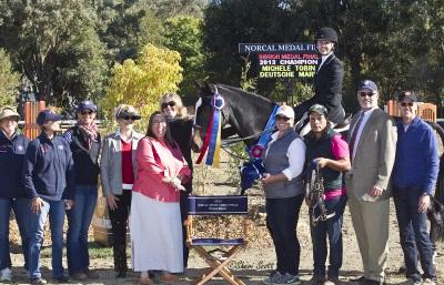 Michele Tobin is right on target in the Nor Cal Senior Medal Final. Photo: Sheri Scott
