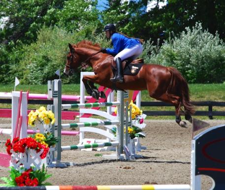 Jenna Buchan and Narka d’ Auzay. (Photo: of Jenna Buchan)