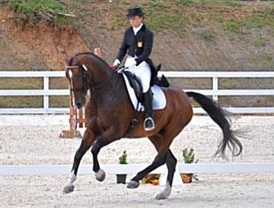 Natalia Martin and Her 2010 Central American and Caribbean Games Mount, Wilbur (Photo courtesy Kara Dickey)
