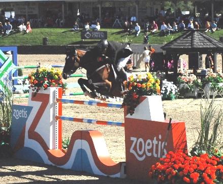 Nayel Nassar beat a field of 39 top horses and riders to take the win in the Zoetis  Million Grand Prix at HITS-on-the-Hudson on Sunday. The win earned the Egyptian rider a 350,000 check. 
