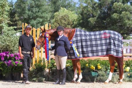 Nicole Lyvere and Wink with groom Mario Vega