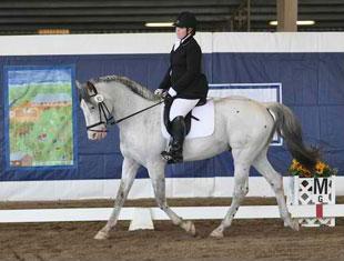 Laurietta Oakleaf and VPRH Pegasus VOM Niehous-HOF at the 2011 Dressage Affaire CPEDI3*