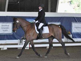 Dena Pate and Imagine That at 2011 CPEDI3* Dressage Affaire