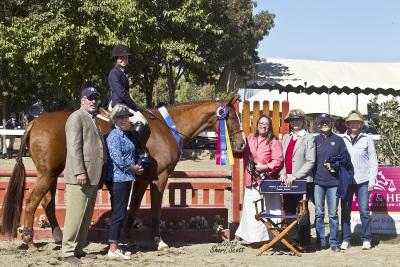 Patty Gill puts her experience to work in the Nor Cal 3' Junior/Amateur Medal Final. Photo: Sheri Scott