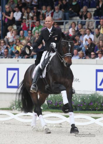 Steffen Peters and Ravel will go head to head with Mathias Rath at the World Dressage Masters Palm Beach 2012, meeting for the first time since their close result at Aachen 2011. (photo: phelpsphotos.com)