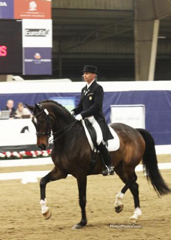 Steffen Peters will bring his new star, Legolas 92, to defend his title at this years Festival of Champions. (Photo: Phelpsphotos.com)