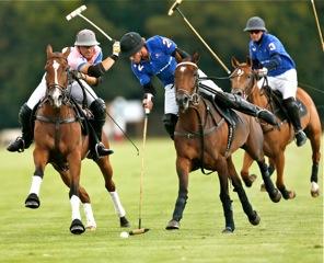 The French player Edouard Pan (in blue)- Team La Quinta.© R&B Presse/P.Renauldon