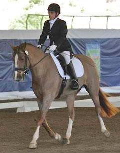Donna Ponessa and Otto at the 2011 Dressage Affaire CPEDI3*