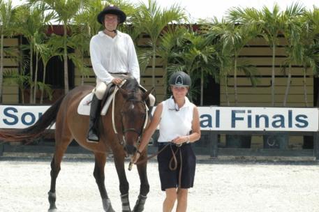 Juniors are encouraged to engage their parents in the show experience. Proceeds from the class go to veteran and first responder equine therapeutic organization, Unbridled Warriors.