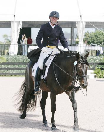 Shakespeare RSF, 10 years old, (Sandro Hit x EM Acapella (Arrian-EM Papagena/Pablo) competes this week in the 2014 CDIO Nations Cup with Marcus Orlob Photo: Betsy LaBelle