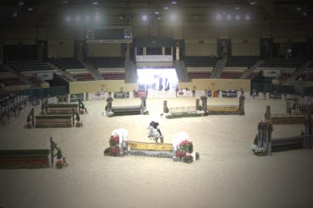 The Show Place Arena offers one of the best indoor horse show environments in the United States. Photo © Jennifer Wood Media, Inc.