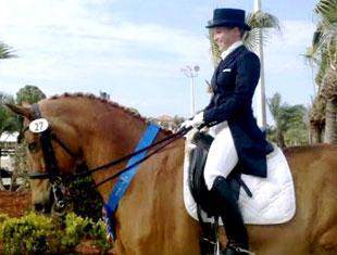 Geena Sturzebecher and Korrado sweep Young Rider Division at the WEF Dressage Classic
