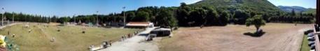 View of the Szilvásvárad stud farm in northern Hungary which this week will host the FEI Driving Championships for children, juniors and young drivers.