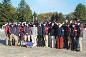 The U.S. Team (Marie de Ronde/USEF Archive)