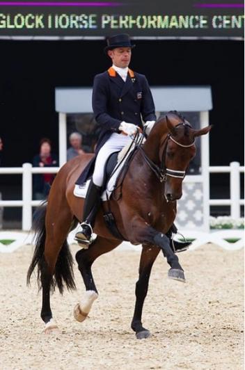 Hans Peter Minderhoud and GLOCK's Ziesto (Photo: Michael Rzepa/GHPC)