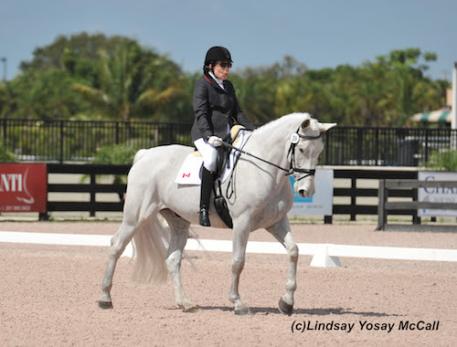 Jody Schloss and Inspector Rebus at the AGDF in Wellington, FL (Photo: Lindsay Y McCall)