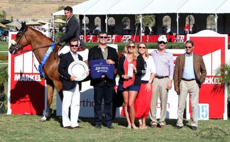 Top Prize for Chris Pratt in the $30,000 Markel Insurance 1.40m Grand ...