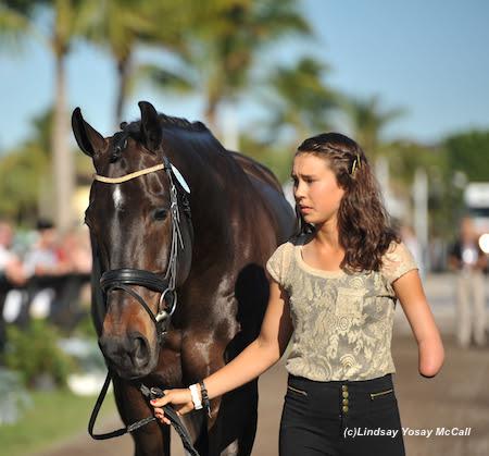 Elizabeth Traband (USA) and Ucari, owned by Helene Bergstrom. (All Photos: by Lindsay McCall)