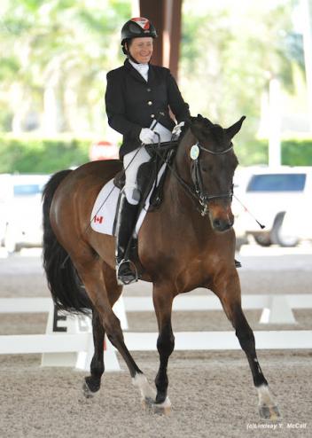 Lauren Barwick (CAN) Grade II and Ferdonia 2.