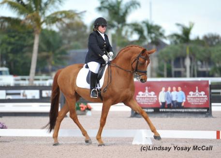 Ellie Brimmer and London Swing at AGDF in Wellington, FL. (Photo: Lindsay Y McCall)