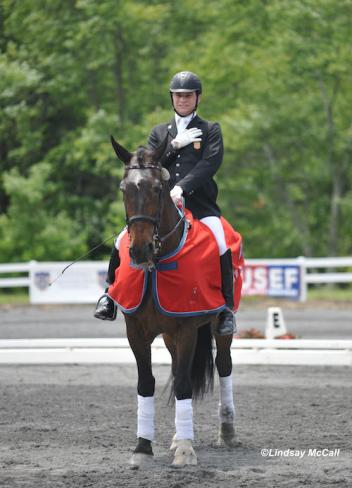 2012 USEF Para-Equestrian Dressage Selection Trials for the London Paralympics/ National Championship. Photo is of Jonathan Wentz and NTEC Richter Scale at the USET Foundation Headquarters in Gladstone, NJ. (Photo: Lindsay Y. McCall)
