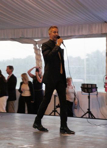 Robert Dover at The 2014 United States Dressage Team's benefit - "Prancing with the Stars"  Photo: Betsy LaBelle