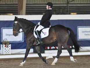 Jonathan Wentz and NTEC Ritcher Scale at 2011 Dressage Affaire CPEDI3*