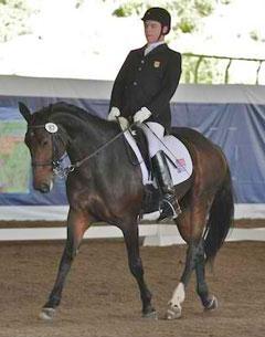 Jonathan Wentz and NTEC Daytona Beach at 2011 CPEDI3* Dressage Affaire