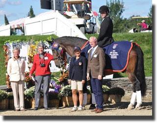 2011 USEF Para-Equestrian Dressage National Champion  Jonathan Wentz and NTEC Richter Scale (Photo: Lindsay McCall)