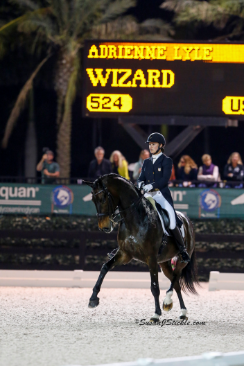 Adrienne Lyle and Wizard  Photo: SusanJStickle