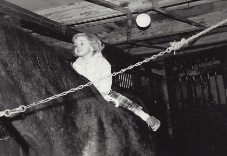 Charlotte as a child (Photo courtesy of Charlotte Jorst)