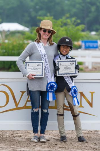 Ovation Leading Riders Becky and Mimi Gochman